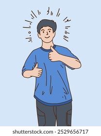 SOMEONE FEEL CONFIDENT, OPTIMISTIC, AND ALWAYS SPIRITABLE, VECTOR FILE, SUITABLE FOR YOUR DESIGN NEEDS