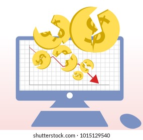 Someone sees how a investment is the bankruptcy