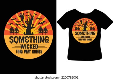 Something wicked this way comes svg design