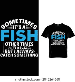 sometime it's fish other time it's a buzz
but a always catch something newest and unique design 