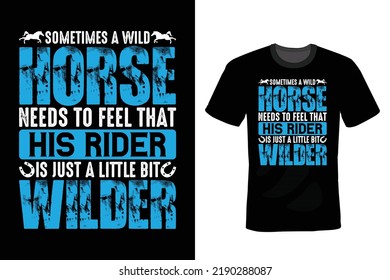 T-Shirt-Design, Vintage, Typografie