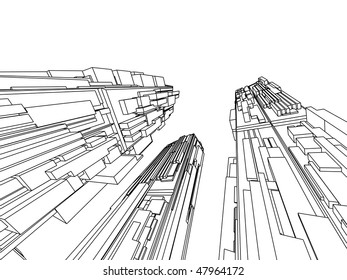 somewhere between abstraction and architecture