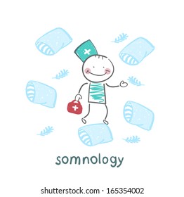 somnology flies on pillows