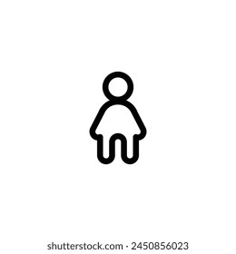 son outline icon pixel perfect vector design good for website and mobile app