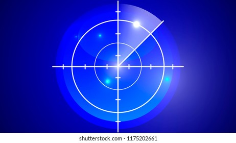 Sonar screen for submarine and ship