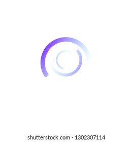 Sonar search icon. Loading system. Vector illustration. Radar abstract icon symbol vector illustration