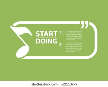 Song design,clean vector