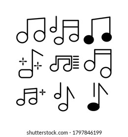 Song icon or logo isolated sign symbol vector illustration - Collection of high quality black style vector icons

