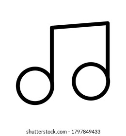 Song icon or logo isolated sign symbol vector illustration - high quality black style vector icons
