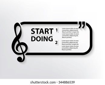 Song Quotation Mark Speech Bubble, design