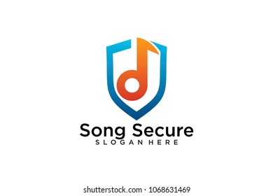 song secure logo design