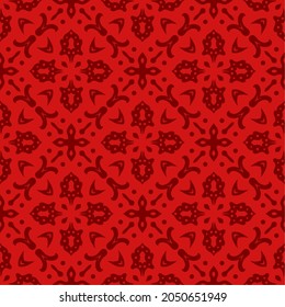 El fondo del Songket es de estilo moderno. Impresión de ornamentos sin fisuras de Batik lista