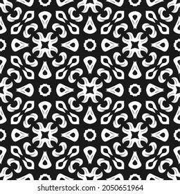 Songket-Muster Hintergrund, moderner Stil. nahtloser Batik-Ornament-Druck fertig