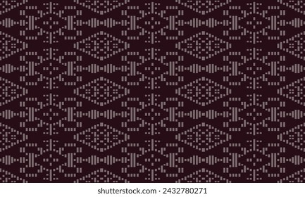 songket pattern background, traditional design pattern vectorn
