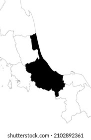 Songkhla Province Thailand map asia