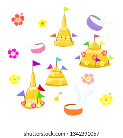 Songkran Festivel Thailand Clip Art