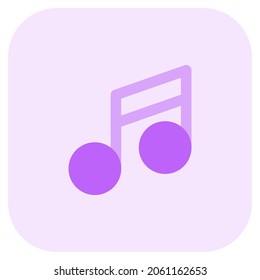 Songs-Musikanlage einzeln auf weißem Hintergrund