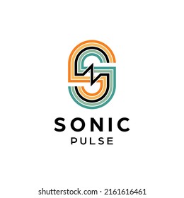 Sonic Pulse Logo Design Template