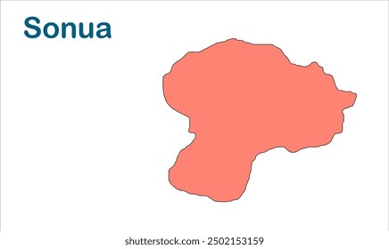 Sonua subdivision map, Pashchimi Singhbhum District, Jharkhand state, Republic of India, Government of Jharkhand, Indian territory, Eastern India, politics, village, tourism