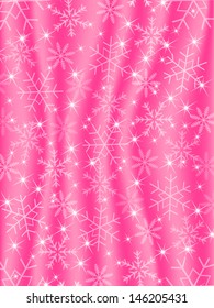 sonw  background  silk