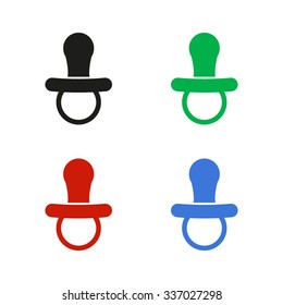Soother - color vector icon