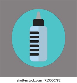 soother icon flat design