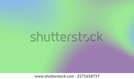 A soothing color gradient featuring soft transitions between light green, lavender purple, and hints of blue, evoking a calm and serene mood.