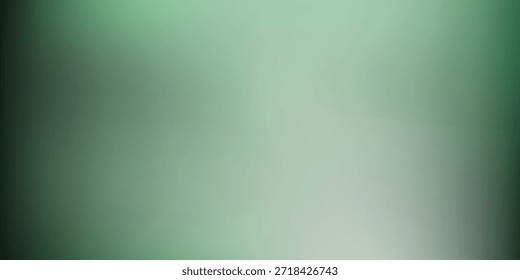 Fundo de gradiente verde calmante para projetos abstratos e criativos
