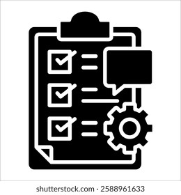 Sop Compliance Icon Element For Design