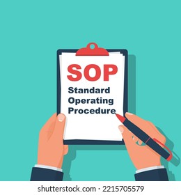 284 Standard Operating Procedure Icon Images, Stock Photos & Vectors ...