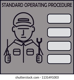 SOP STANDARD OPERATING PROCEDURE TAG