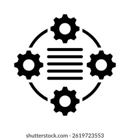 Sop (Standard Operating Procedures) Icon Element For Design
