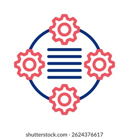 Sop (Standard Operating Procedures) Icon Element For Design