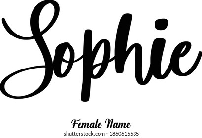64 Sophie name Images, Stock Photos & Vectors | Shutterstock