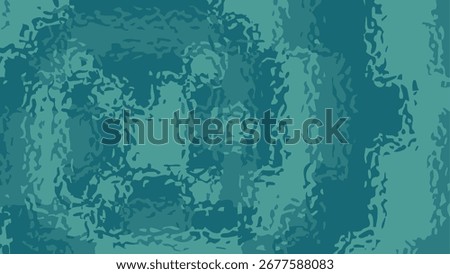A sophisticated abstract background with a dark, moody camouflage pattern in deep shades of teal and turquoise. The organic, mottled texture creates a sense of depth and artistic flair