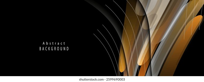 A sophisticated abstract background featuring smooth curves and a rich color palette, perfect for design projects