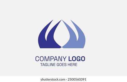 Sophisticated Abstract Crown Logo Design for Premium Brands and Businesses Looking to Establish a Regal, Distinctive Visual Identity