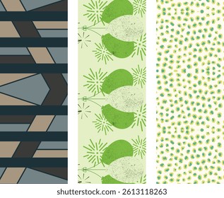 Sophisticated abstract Seamless Design for Textiles
