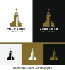 Sophisticated Building Logo Design Vector Template