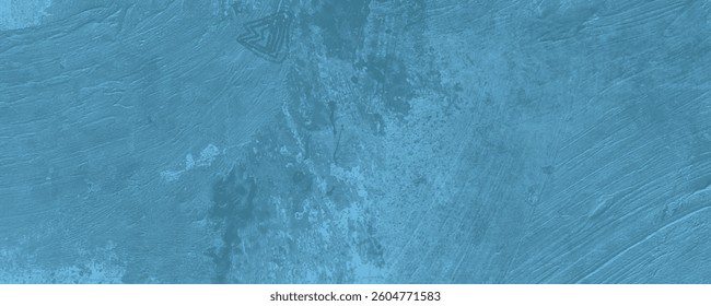 A Sophisticated and Distressed Blue Surface with Subtle Swirls and Unique Textures

