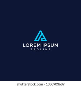 sophisticated and elegant A logo icon