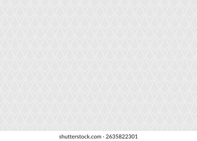 A sophisticated geometric pattern presents a seamless design composed of repeated rhombus shapes. This elegant vector illustration offers a modern and minimalist aesthetic background.