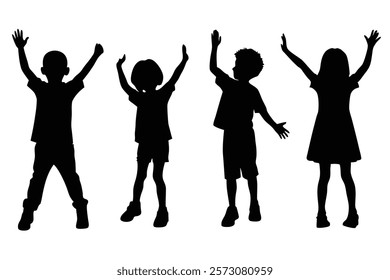 Sophisticated Gesture Silhouettes for Art Projects
