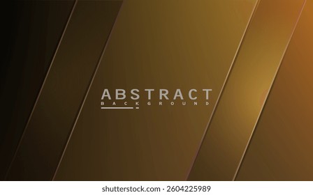 Sophisticated Golden Layers: A Modern Abstract Background with Subtle Gradients and Geometric Precision Creating Depth and Visual Intrigue for Design Projects