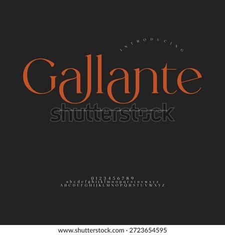 A sophisticated and high-end vector logo for Gallante, ideal for luxury clothing lines and premium retail branding.