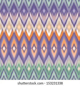 sophisticated ikat vector ~ seamless background