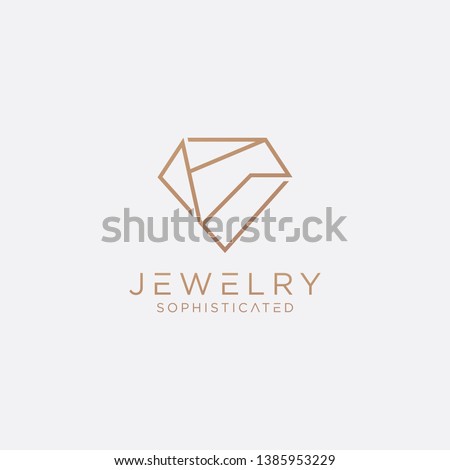 Sophisticated Jewelry Logo - Vector logo template