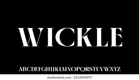sophisticated luxury and elegant font glamour style