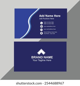 Sophisticated Minimal Business Card Template