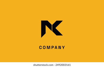 Sophisticated MK Logo: Ideal for High-End Brands and Modern Enterprises